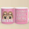Forever Grateful For Your Friendship - Bestie Personalized Custom Mug - Gift For Best Friends, BFF, Sisters Forever Grateful For Your Friendship - Bestie Personalized Custom Mug - Gift For Best Friends, BFF, Sisters