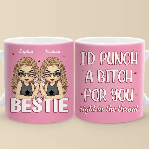 Forever Grateful For Your Friendship - Bestie Personalized Custom Mug - Gift For Best Friends, BFF, Sisters Forever Grateful For Your Friendship - Bestie Personalized Custom Mug - Gift For Best Friends, BFF, Sisters