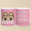Forever Grateful For Your Friendship - Bestie Personalized Custom Mug - Gift For Best Friends, BFF, Sisters Forever Grateful For Your Friendship - Bestie Personalized Custom Mug - Gift For Best Friends, BFF, Sisters