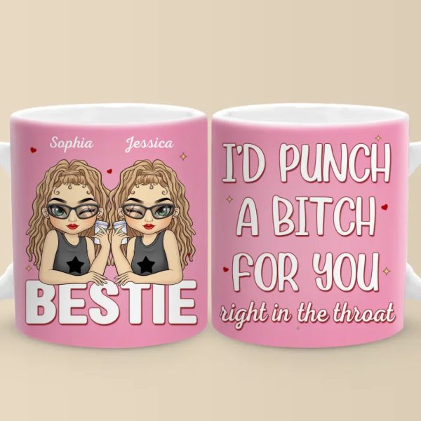 Forever Grateful For Your Friendship - Bestie Personalized Custom Mug - Gift For Best Friends, BFF, Sisters Forever Grateful For Your Friendship - Bestie Personalized Custom Mug - Gift For Best Friends, BFF, Sisters