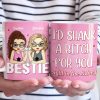 Forever Grateful For Your Friendship - Bestie Personalized Custom Mug - Gift For Best Friends, BFF, Sisters Forever Grateful For Your Friendship - Bestie Personalized Custom Mug - Gift For Best Friends, BFF, Sisters