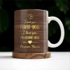 Forever Yours Romantic Heart Quote - Personalized Custom Coffee Mug - CPL152_MG Forever Yours Romantic Heart Quote - Personalized Custom Coffee Mug - CPL152_MG