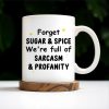 Forget Sugar & Spice Mug Featuring Unicorns & Stars - Personalized Custom Coffee Mug - COL033_MG Forget Sugar & Spice Mug Featuring Unicorns & Stars - Personalized Custom Coffee Mug - COL033_MG