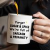 Forget Sugar & Spice Mug Featuring Unicorns & Stars - Personalized Custom Coffee Mug - COL033_MG Forget Sugar & Spice Mug Featuring Unicorns & Stars - Personalized Custom Coffee Mug - COL033_MG