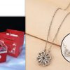 Four-Leaf Clover & Heart Necklace Gift Set - Dainty Gold Jewelry Four-Leaf Clover & Heart Necklace Gift Set - Dainty Gold Jewelry