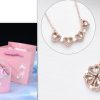 Four-Leaf Clover & Heart Necklace Gift Set - Dainty Gold Jewelry Four-Leaf Clover & Heart Necklace Gift Set - Dainty Gold Jewelry