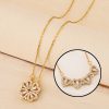 Four-Leaf Clover & Heart Necklace Gift Set - Dainty Gold Jewelry Four-Leaf Clover & Heart Necklace Gift Set - Dainty Gold Jewelry