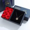 Four Leaf Clover Heart Necklace in Gift Box Four Leaf Clover Heart Necklace in Gift Box