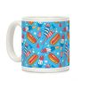 Fourth of July Wieners Pattern Coffee Mug Fourth of July Wieners Pattern Coffee Mug