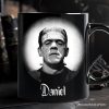Frankenstein Spooky Portrait Personalized Mug Horror Villain Theme Halloween Gift with Custom Name Frankenstein Spooky Portrait Personalized Mug Horror Villain Theme Halloween Gift with Custom Name