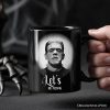 Frankenstein Spooky Portrait Personalized Mug Horror Villain Theme Halloween Gift with Custom Name Frankenstein Spooky Portrait Personalized Mug Horror Villain Theme Halloween Gift with Custom Name