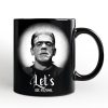 Frankenstein Spooky Portrait Personalized Mug Horror Villain Theme Halloween Gift with Custom Name Frankenstein Spooky Portrait Personalized Mug Horror Villain Theme Halloween Gift with Custom Name