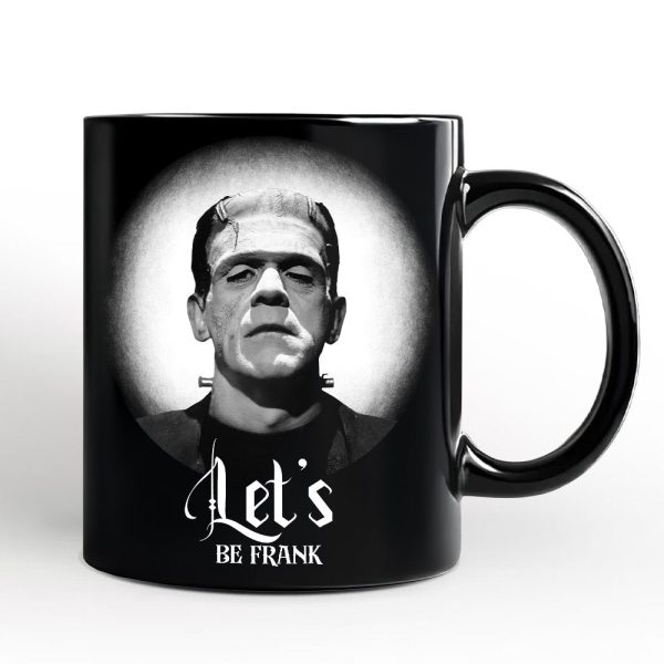 Frankenstein Spooky Portrait Personalized Mug Horror Villain Theme Halloween Gift with Custom Name Frankenstein Spooky Portrait Personalized Mug Horror Villain Theme Halloween Gift with Custom Name