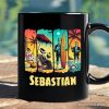 Frankenstein's Beach Vacation Personalized Mug, Retro Neon Summer Vibes Gift with Custom Name Frankenstein's Beach Vacation Personalized Mug, Retro Neon Summer Vibes Gift with Custom Name