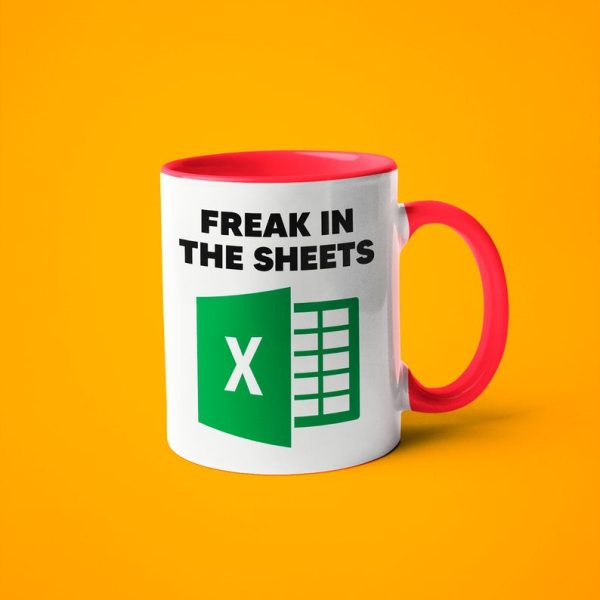 Freak In The Sheets - Accent Ceramic Mug Freak In The Sheets - Accent Ceramic Mug