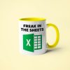 Freak In The Sheets - Accent Ceramic Mug Freak In The Sheets - Accent Ceramic Mug