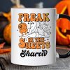 Freak in the Sheets Ghost Personalized Mug, Naughty Halloween Gift with Custom Name Freak in the Sheets Ghost Personalized Mug, Naughty Halloween Gift with Custom Name