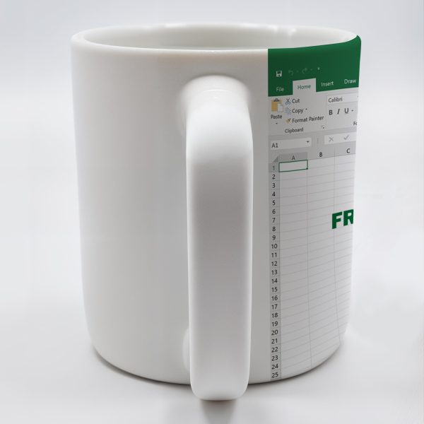 Freak In The Sheets With Excel Design - Personalized Custom Coffee Mug - COL047_MG Freak In The Sheets With Excel Design - Personalized Custom Coffee Mug - COL047_MG