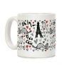 French Fashion Model Ferrets Coffee Mug French Fashion Model Ferrets Coffee Mug