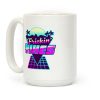 Frickin' YIKES Retro Wave Coffee Mug