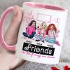 Friends Are The Family We Choose, Gift For Friends, Personalized Mug, Drinking Friends Mug 05NAHN050124HH Friends Are The Family We Choose, Gift For Friends, Personalized Mug, Drinking Friends Mug 05NAHN050124HH