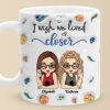 Friends By Chance, Besties By Choice - Bestie Personalized Custom 3D Inflated Effect Printed Mug - Gift For Best Friends, BFF, Sisters Friends By Chance, Besties By Choice - Bestie Personalized Custom 3D Inflated Effect Printed Mug - Gift For Best Friends, BFF, Sisters