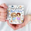 Friends By Chance, Besties By Choice - Bestie Personalized Custom 3D Inflated Effect Printed Mug - Gift For Best Friends, BFF, Sisters Friends By Chance, Besties By Choice - Bestie Personalized Custom 3D Inflated Effect Printed Mug - Gift For Best Friends, BFF, Sisters