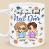 Friends By Chance, Besties By Choice - Bestie Personalized Custom 3D Inflated Effect Printed Mug - Gift For Best Friends, BFF, Sisters Friends By Chance, Besties By Choice - Bestie Personalized Custom 3D Inflated Effect Printed Mug - Gift For Best Friends, BFF, Sisters