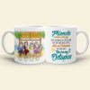 Friends Come And Go, Old Bestfriend And Beach White Mug Gift Friends Come And Go, Old Bestfriend And Beach White Mug Gift