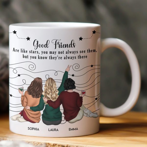 Friends Like Star - Thank You Gifts For Friends, Sisters - Personalized Mug Friends Like Star - Thank You Gifts For Friends, Sisters - Personalized Mug