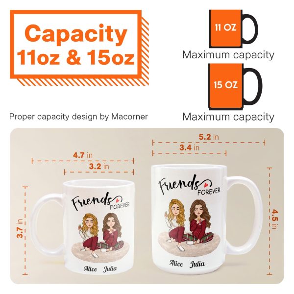 Friendship Forever - Personalized Mug Friendship Forever - Personalized Mug