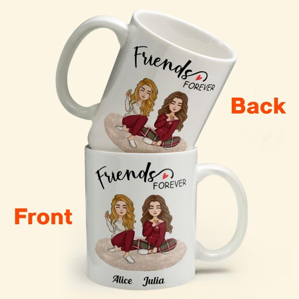 Friendship Forever - Personalized Mug Friendship Forever - Personalized Mug