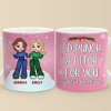 Friendship On Another Level - Bestie Personalized Custom Mug - Gift For Best Friends, BFF, Sisters Friendship On Another Level - Bestie Personalized Custom Mug - Gift For Best Friends, BFF, Sisters