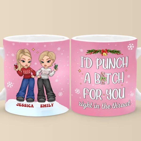 Friendship On Another Level - Bestie Personalized Custom Mug - Gift For Best Friends, BFF, Sisters Friendship On Another Level - Bestie Personalized Custom Mug - Gift For Best Friends, BFF, Sisters