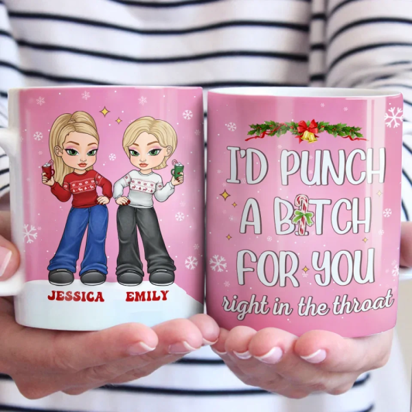 Friendship On Another Level - Bestie Personalized Custom Mug - Gift For Best Friends, BFF, Sisters Friendship On Another Level - Bestie Personalized Custom Mug - Gift For Best Friends, BFF, Sisters