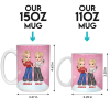 Friendship On Another Level - Bestie Personalized Custom Mug - Gift For Best Friends, BFF, Sisters Friendship On Another Level - Bestie Personalized Custom Mug - Gift For Best Friends, BFF, Sisters