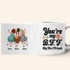 Friendship, You're my BFF Big Fart Friends, Personalized Mug, Gift For Friend Friendship, You're my BFF Big Fart Friends, Personalized Mug, Gift For Friend