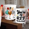 Friendship, You're my BFF Big Fart Friends, Personalized Mug, Gift For Friend Friendship, You're my BFF Big Fart Friends, Personalized Mug, Gift For Friend