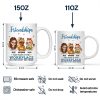 Friendships May Start At The Workplace Colleagues - Personalized Mug Friendships May Start At The Workplace Colleagues - Personalized Mug
