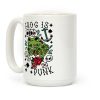 Frog Is Punk Coffee Mug Frog Is Punk Coffee Mug