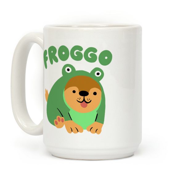 Froggo Doggo Frog Coffee Mug Froggo Doggo Frog Coffee Mug