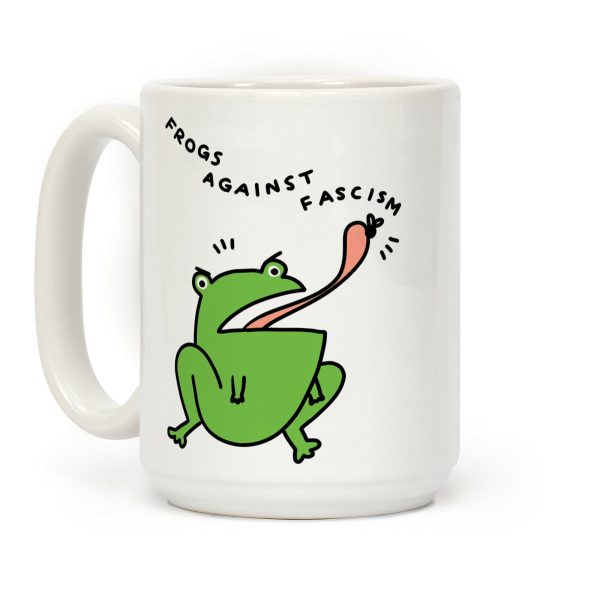 Frogs Against Fascism Coffee Mug Frogs Against Fascism Coffee Mug