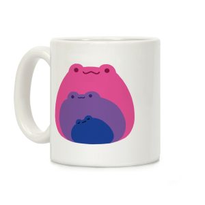 Frogs In Frogs In Frogs Bisexual Pride Coffee Mug