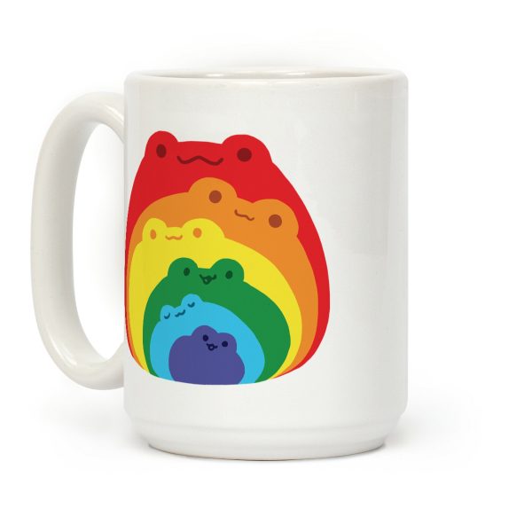 Frogs In Frogs In Frogs Rainbow Coffee Mug Frogs In Frogs In Frogs Rainbow Coffee Mug