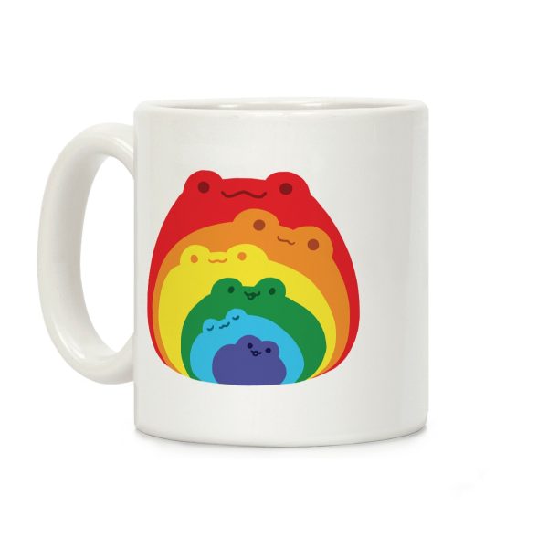 Frogs In Frogs In Frogs Rainbow Coffee Mug Frogs In Frogs In Frogs Rainbow Coffee Mug