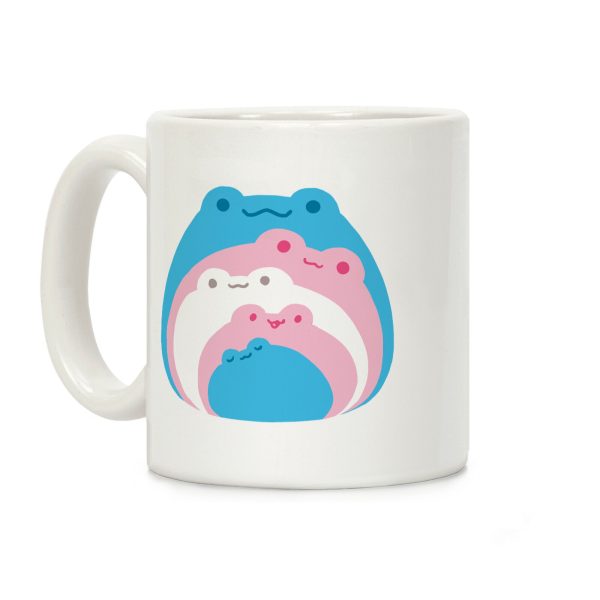 Frogs In Frogs In Frogs Trans Pride Coffee Mug Frogs In Frogs In Frogs Trans Pride Coffee Mug