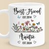 From Bestie To Auntie - Bestie Personalized Custom Mug - Gift For Best Friends, BFF, Sisters From Bestie To Auntie - Bestie Personalized Custom Mug - Gift For Best Friends, BFF, Sisters