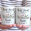 From Bestie To Auntie - Bestie Personalized Custom Mug - Gift For Best Friends, BFF, Sisters From Bestie To Auntie - Bestie Personalized Custom Mug - Gift For Best Friends, BFF, Sisters