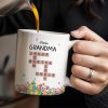 From First-Time Mom To Beloved Grandma Mug - Personalized Custom Coffee Mug - GRM038_MG