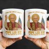 From The Land Of Liberty, Pope Leo XIV To The Chair Of St. Peter, Pope and American Flag - Personalized Custom Coffee Mug - FTH078_MG From The Land Of Liberty, Pope Leo XIV To The Chair Of St. Peter, Pope and American Flag - Personalized Custom Coffee Mug - FTH078_MG